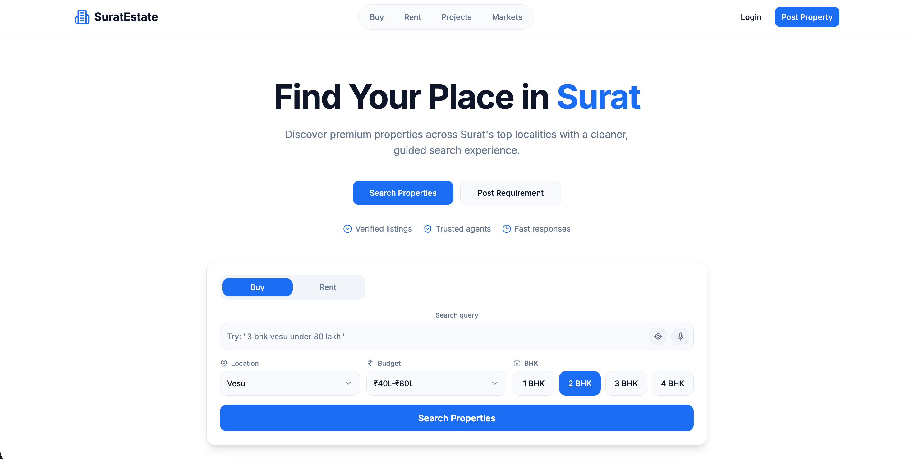 SuratEstate screenshot